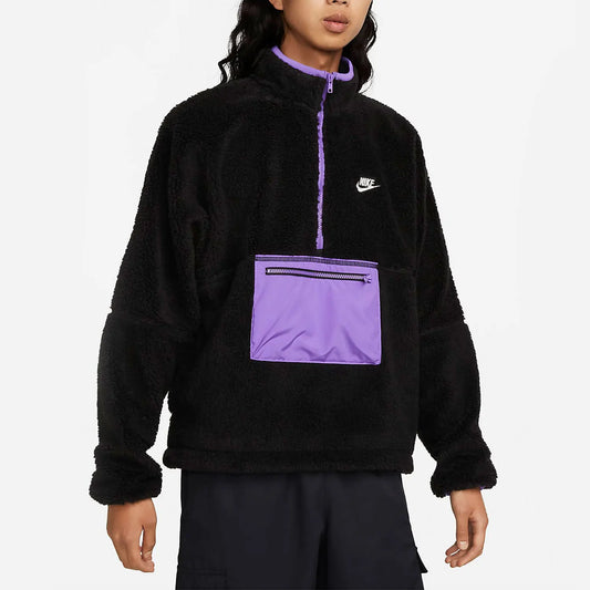 Nike Sherpa Stand Collar Top