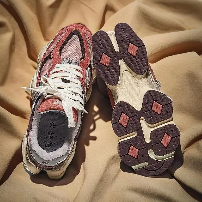 Autumn & Winter New 9060 Retro Sneakers - Unisex Versatile, Small Elephant Hoof, Dad Shoes, Non-Slip Running versatile - Chicchar Fashion