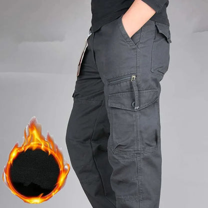 Men's Fleece Cargo Pants