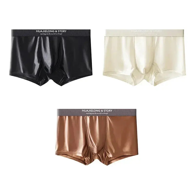 Ice Silk Boxer Shorts Chicchar Fashion