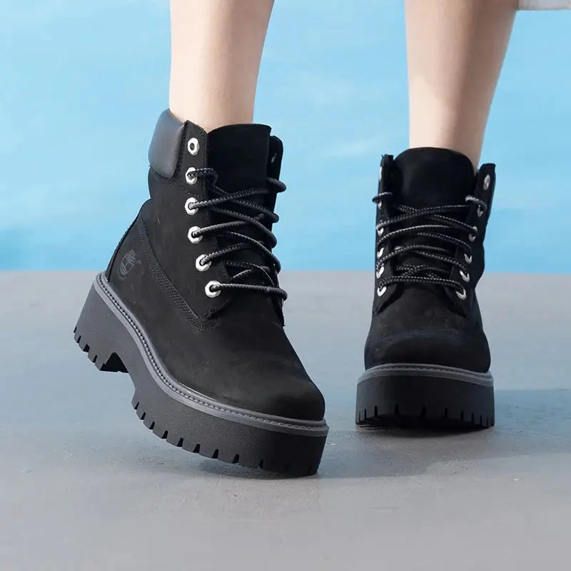 Timberland Women's Shoes, Thick-Soled Boots, New High-Top Boots, Versatile Waterproof Casual Boots A5Rh5015 - Chicchar Fashion