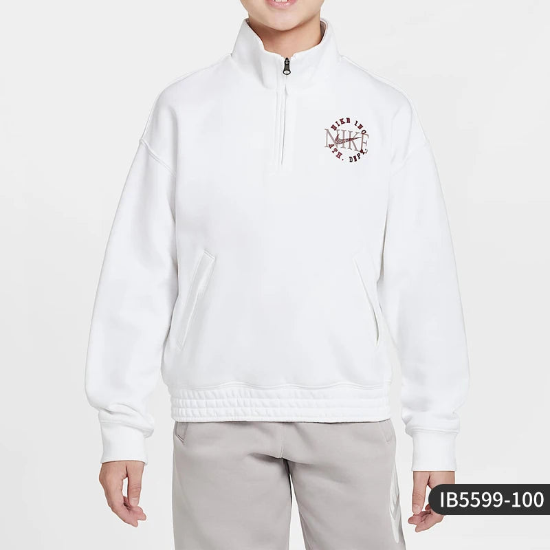 Nike Kids Polyester Half-Zip