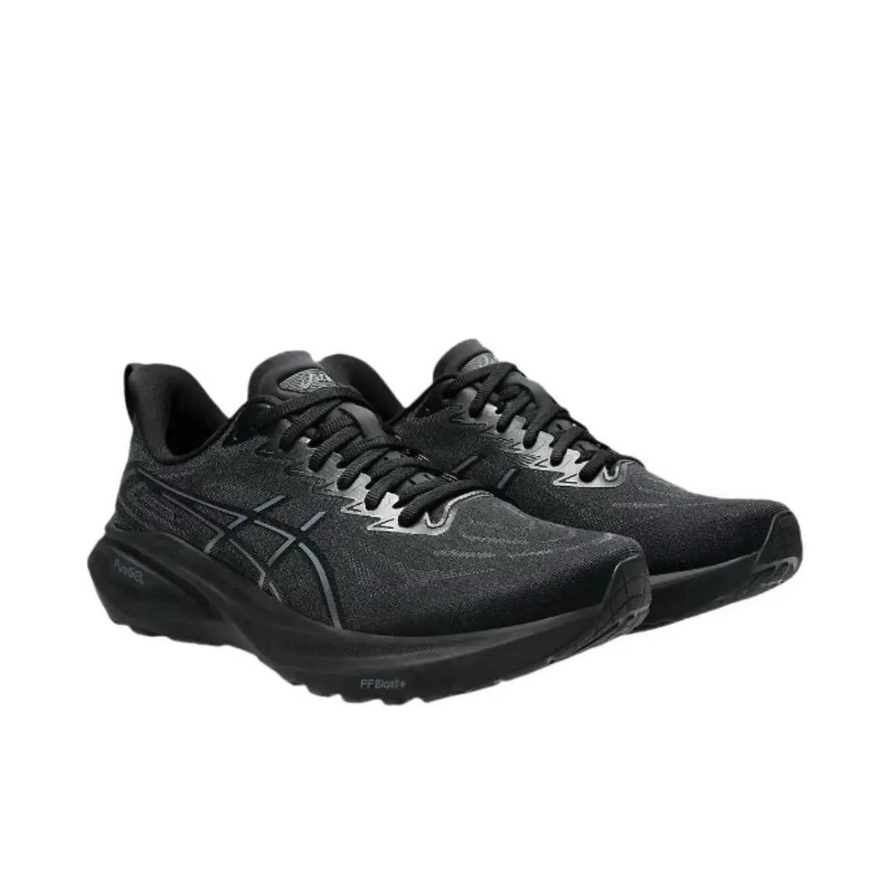 ASICS Comfortable Stable Lightweight Shock-absorbing Breathable Support Training Long-distance Running Shoes for Men Black - Chicchar Fashion