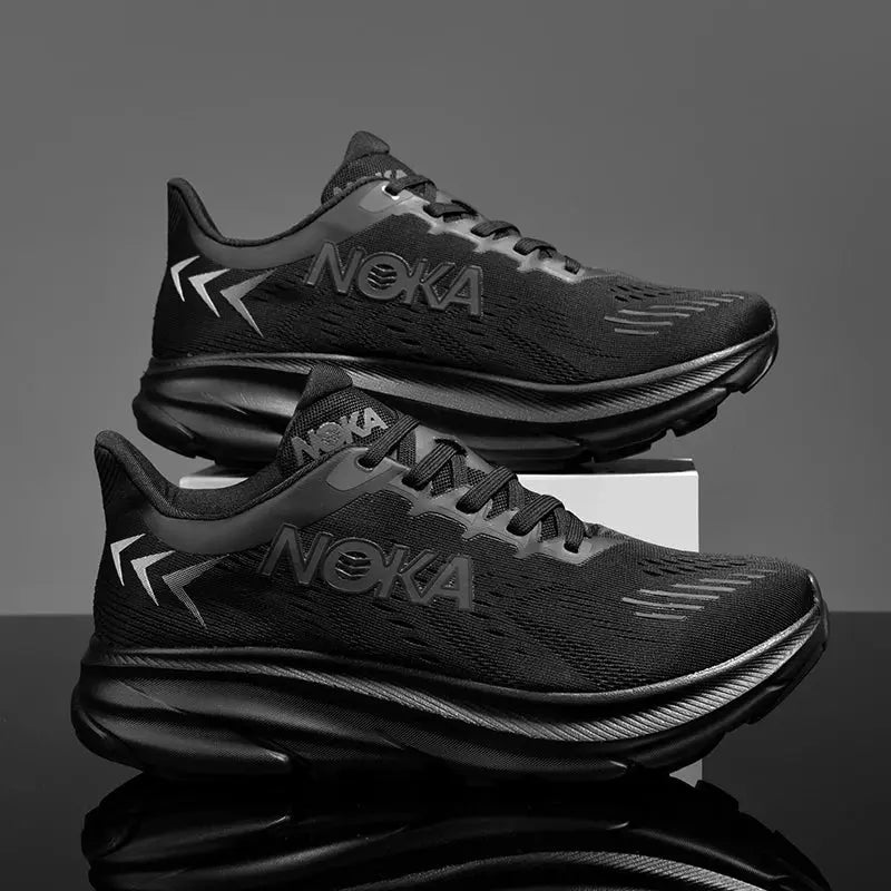 Men's Running Shoes Trainer Race Outdoor Breathable Luxury shoes Sneakers Mesh Off-road Shoes Cushioning Couple Non-Slip Fashion - Chicchar Fashion