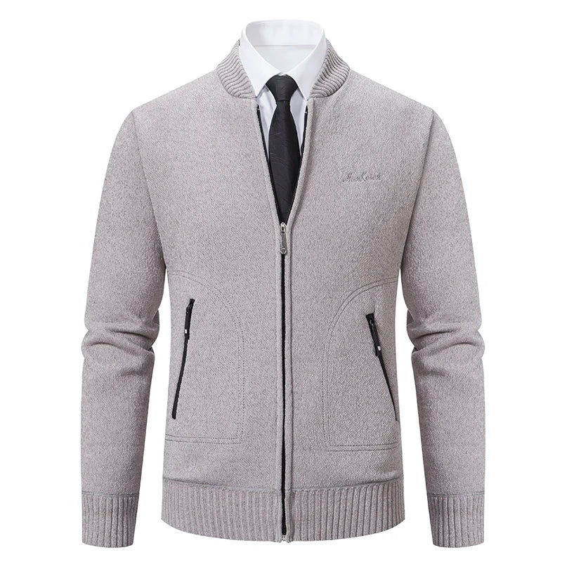 Men's Polyester Knit Cardigan Chicchar Fashion