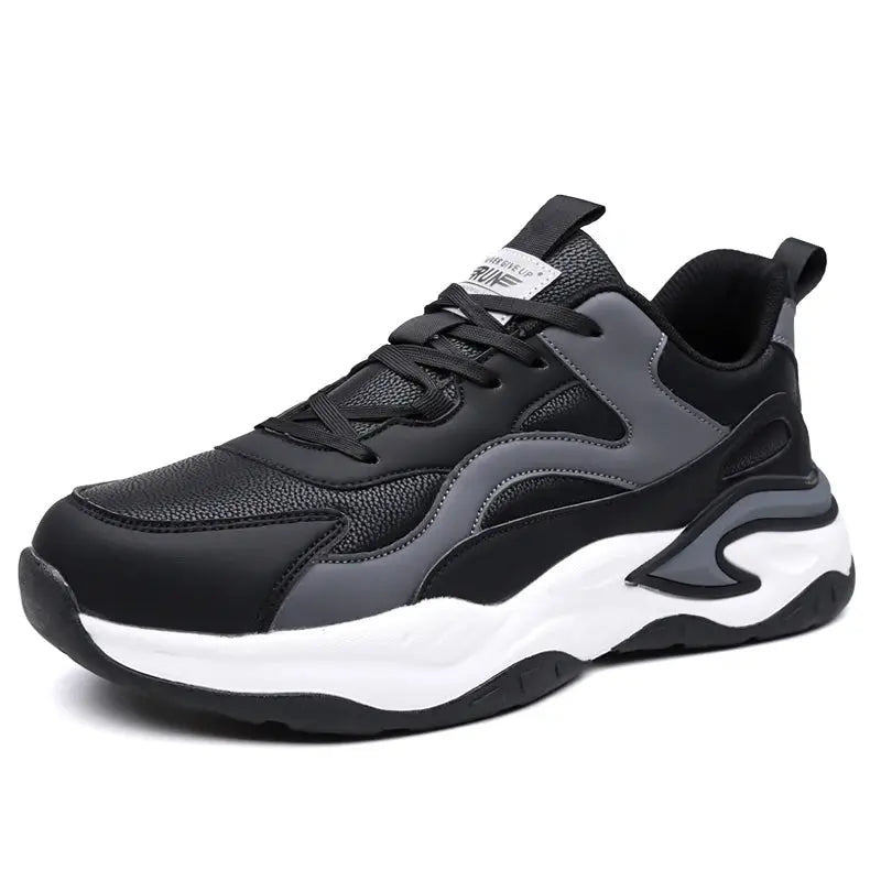 New men's fleece casual shoes, sports shoes, durable outsole, new fashion running shoes, men's mesh breathable shoes - Chicchar Fashion