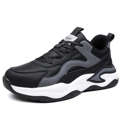 New men's fleece casual shoes, sports shoes, durable outsole, new fashion running shoes, men's mesh breathable shoes - Chicchar Fashion