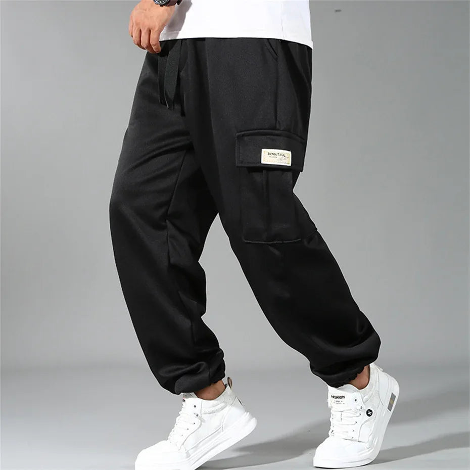 Plus Size Cargo Joggers 11-12XL