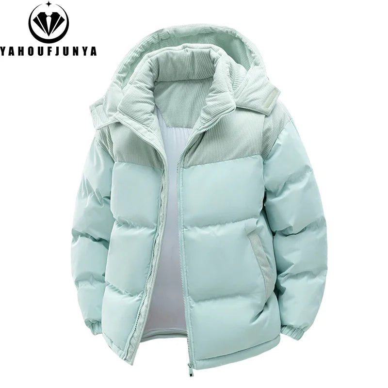 Men's Removable Hood Parka