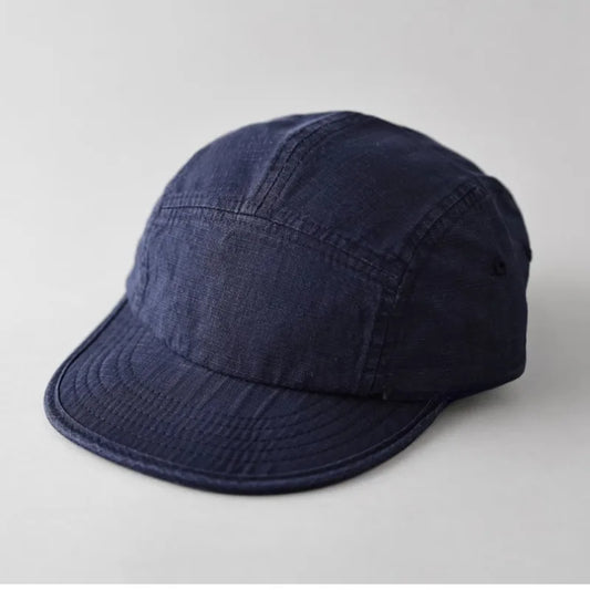 Five-Panel Polyester Flat Cap