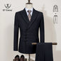 Double Breasted Slim Fit Suit