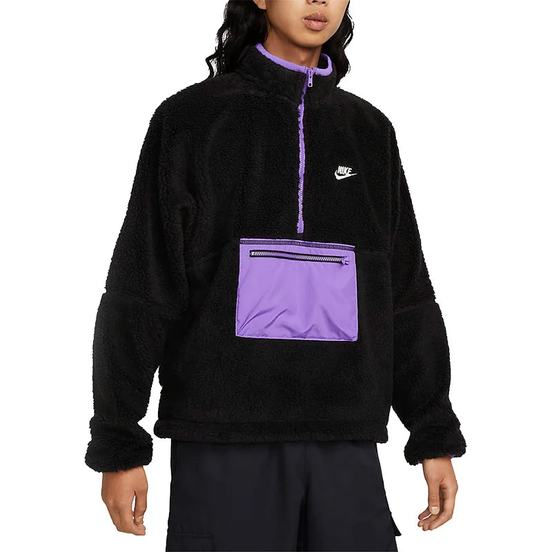 Nike Sherpa Stand Collar Top