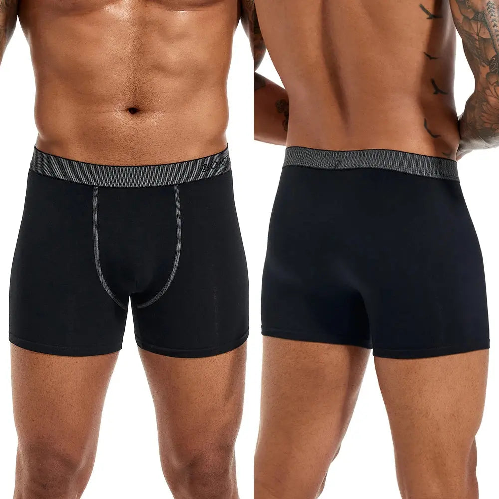 5-Pack Cotton Spandex Boxers Chicchar Fashion