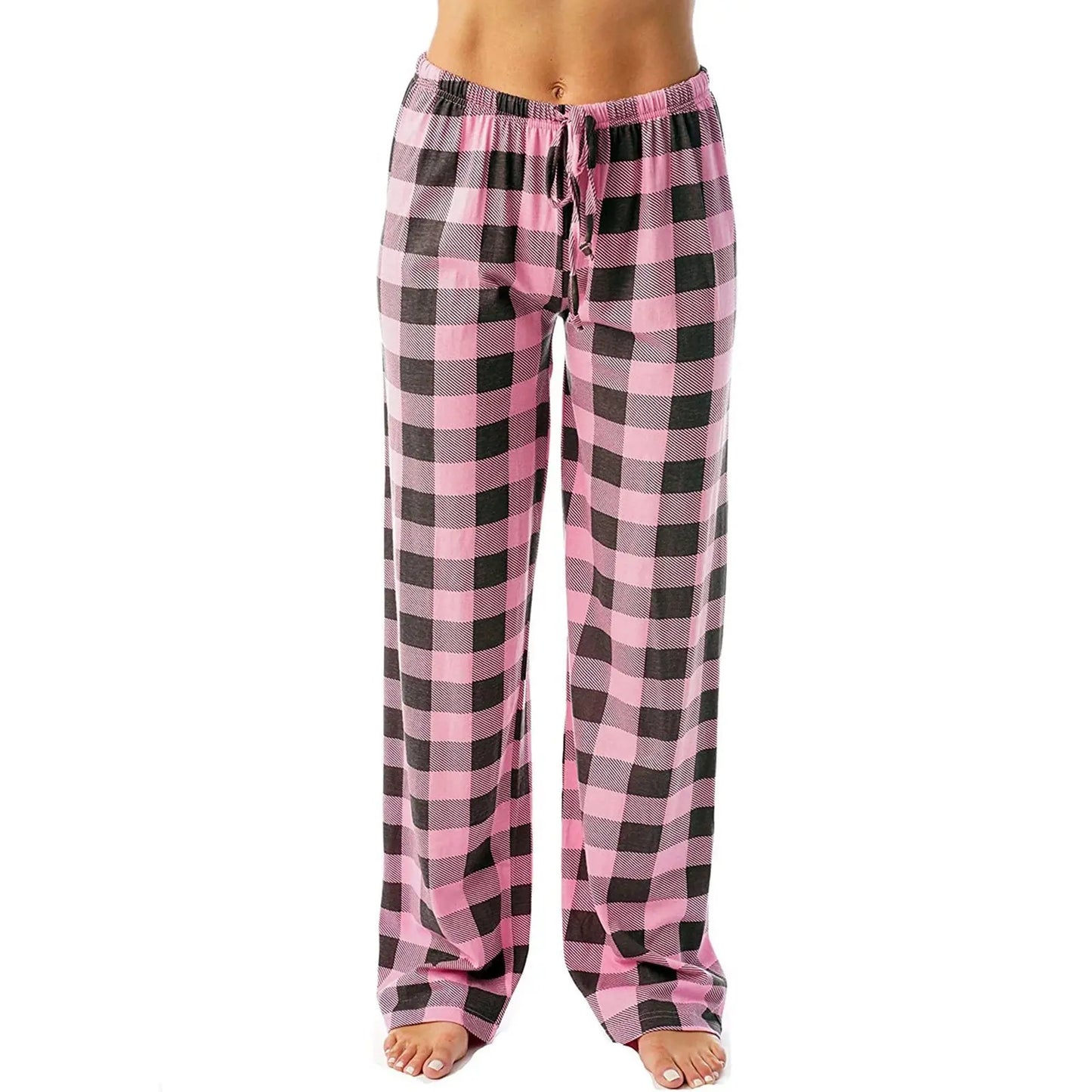 Cozy Plaid Pajama Pants - Chicchar Fashion