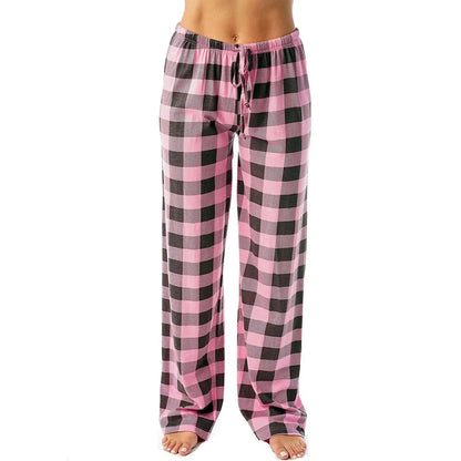 Cozy Plaid Pajama Pants - Chicchar Fashion