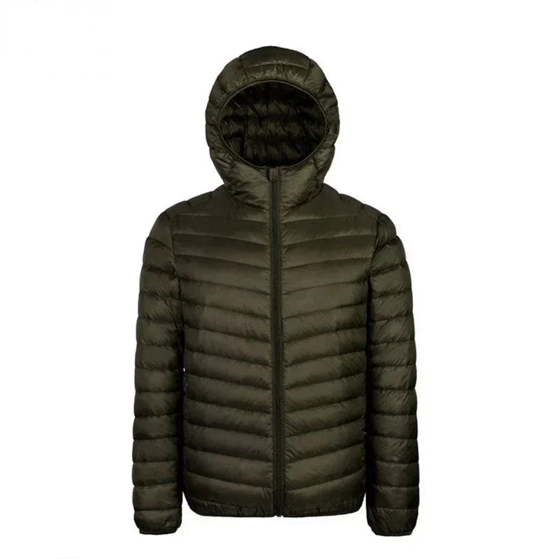 90% Duck Down Hooded Coat