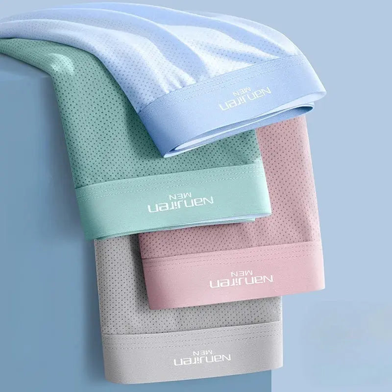 Ice Silk Antibacterial Boxers Chicchar Fashion