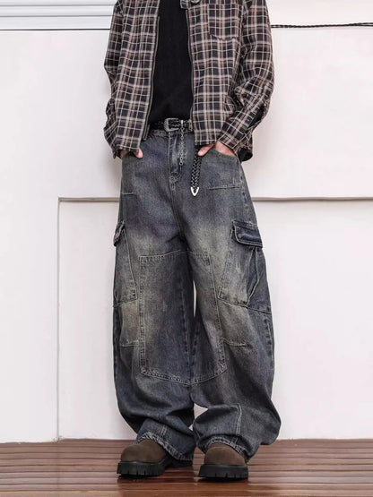 Baggy Barrel Cargo Denim