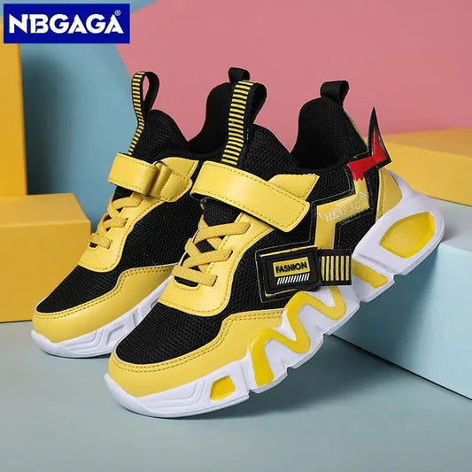 Bright Mesh Boys Sneakers - Chicchar Fashion