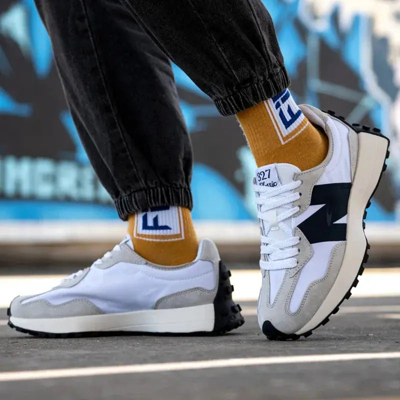 Trendy 327 Retro Sports Shoes: Nostalgic Influences with Modern Fit and Functionality Mesh Shoes for Men & Women - Chicchar Fashion