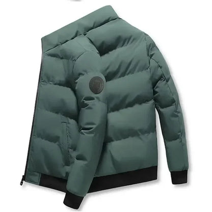 Men's Thick Zipper Warm Coat