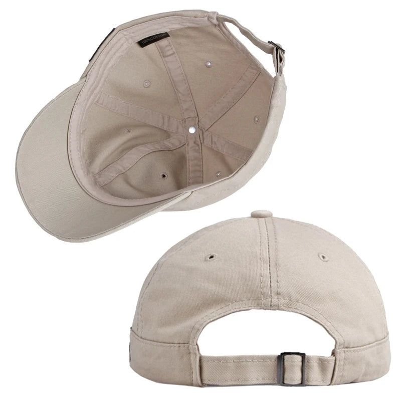 Cotton Short Brim Snapback