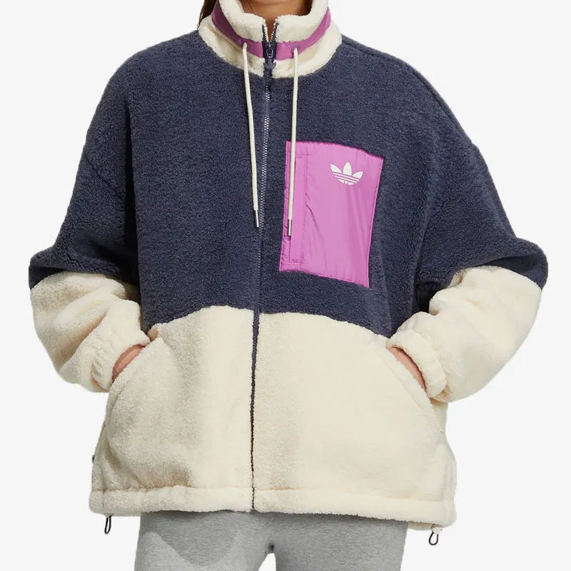 Adidas Faux Shearling Jacket