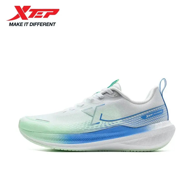 Xtep Kunpeng Running Shoes for Men 2025 Summer Shock-absorbing Rebound Lightweight Breathable Mesh Sport Shoes 875219110025 - Chicchar Fashion