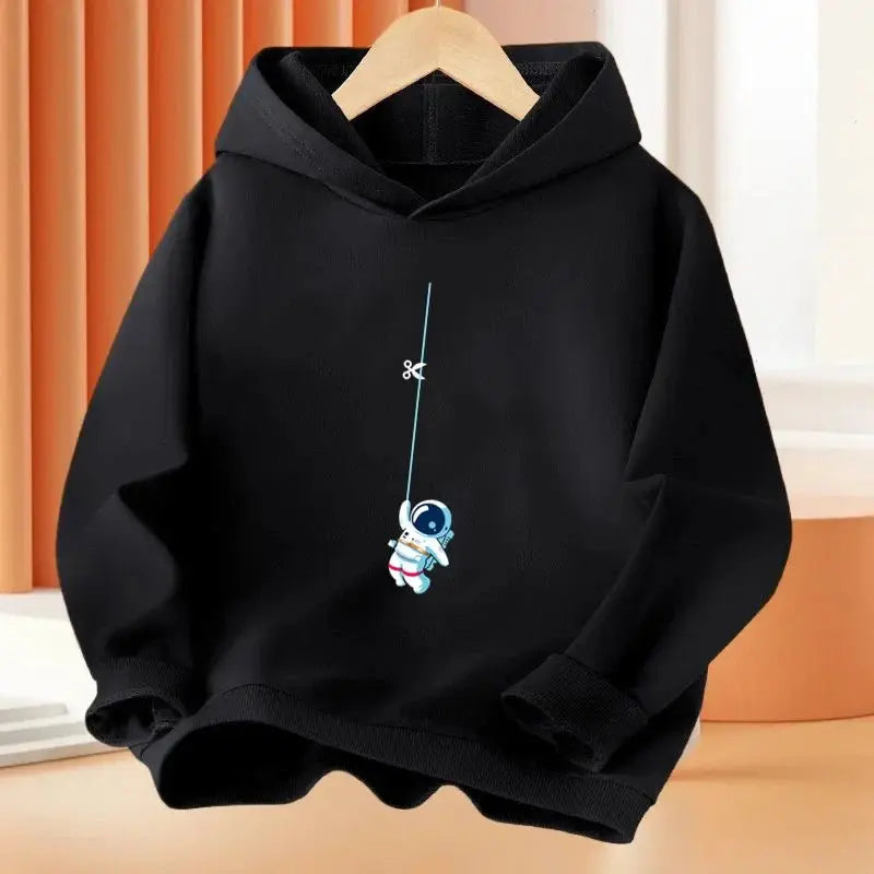 Funny Astronaut Kids' Hoodie - Chicchar Fashion