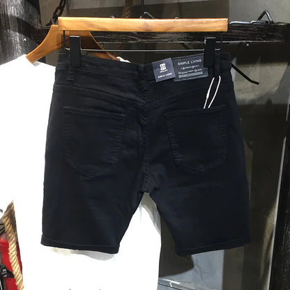 Men's Slim Denim Shorts