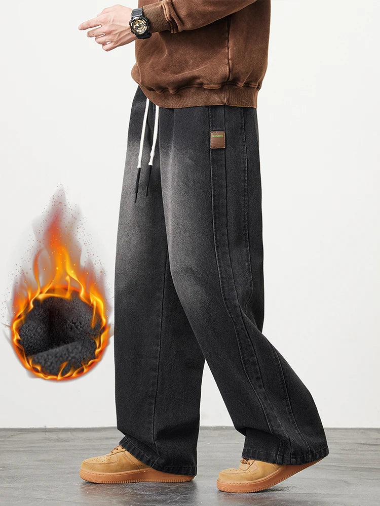 Men's Thermal Fleece Denim