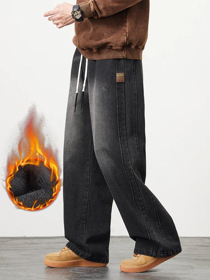 Men's Thermal Fleece Denim