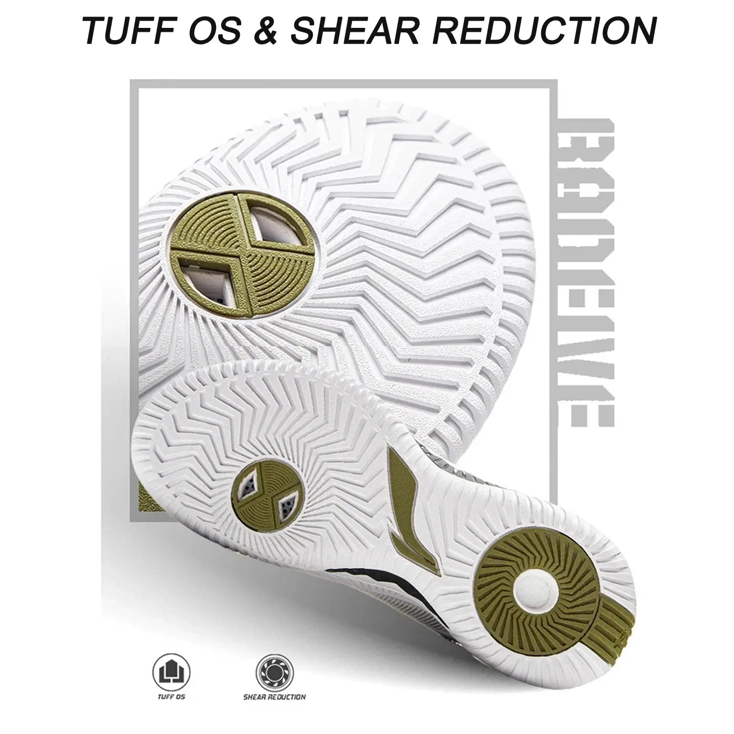 Li-Ning Men BADFIVE STORM 2025 Outdoor Basketball Shoes BOOM Cushioning TUFF OS Wearable LiNing Sports Sneakers ABFV017 - Chicchar Fashion