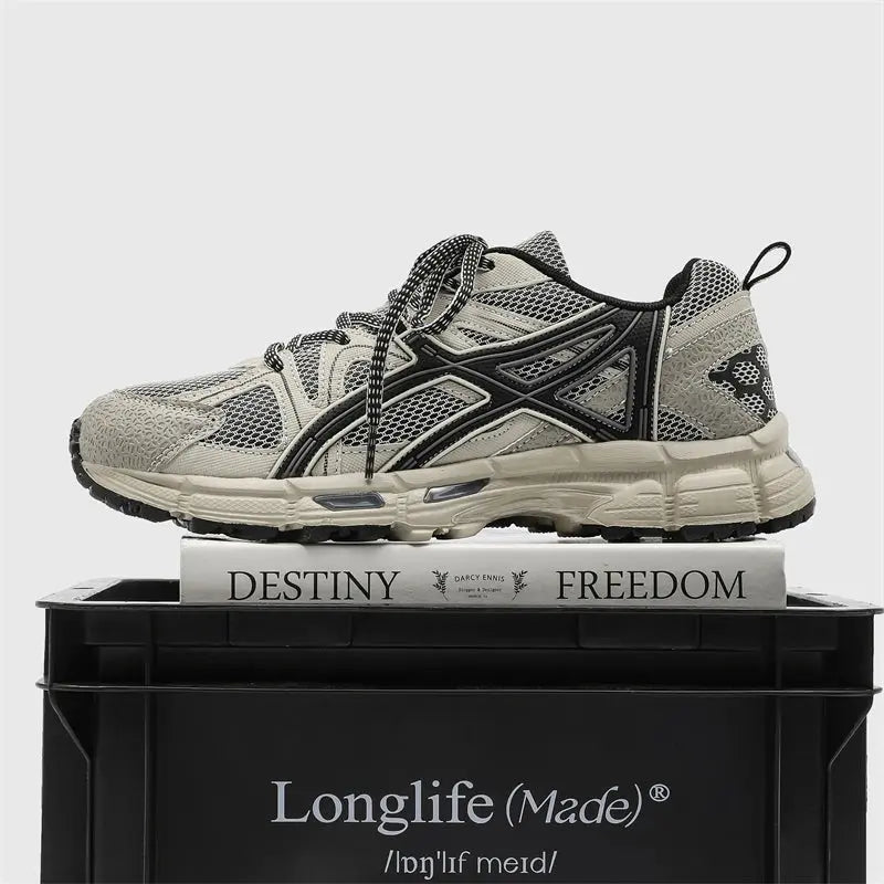 New Men Casual Shoes Walking Leisure Lace-up Jogging Loafers Brand Outdoor Breathable Running Fashion Sneakers Blade Comfortable - Chicchar Fashion