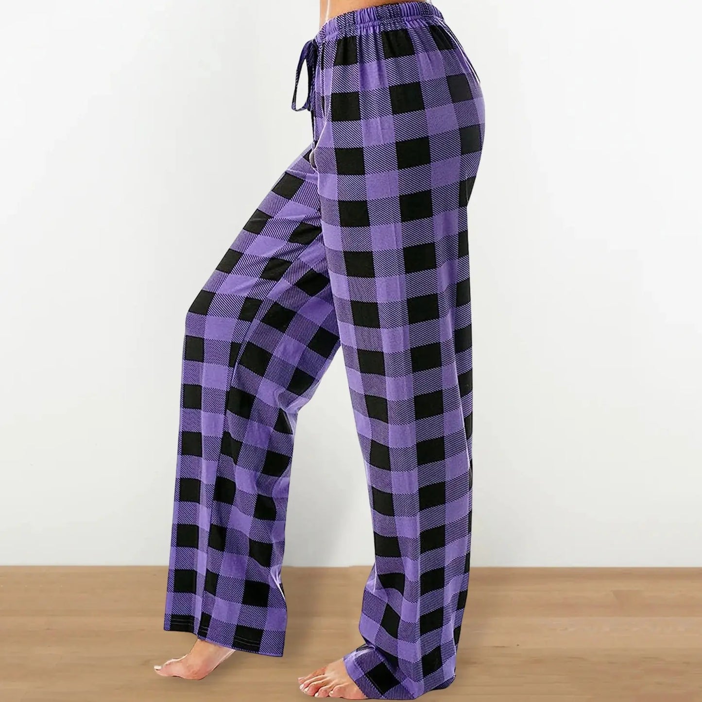 Cozy Plaid Pajama Pants - Chicchar Fashion