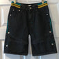 Embroidered Lyocell Shorts