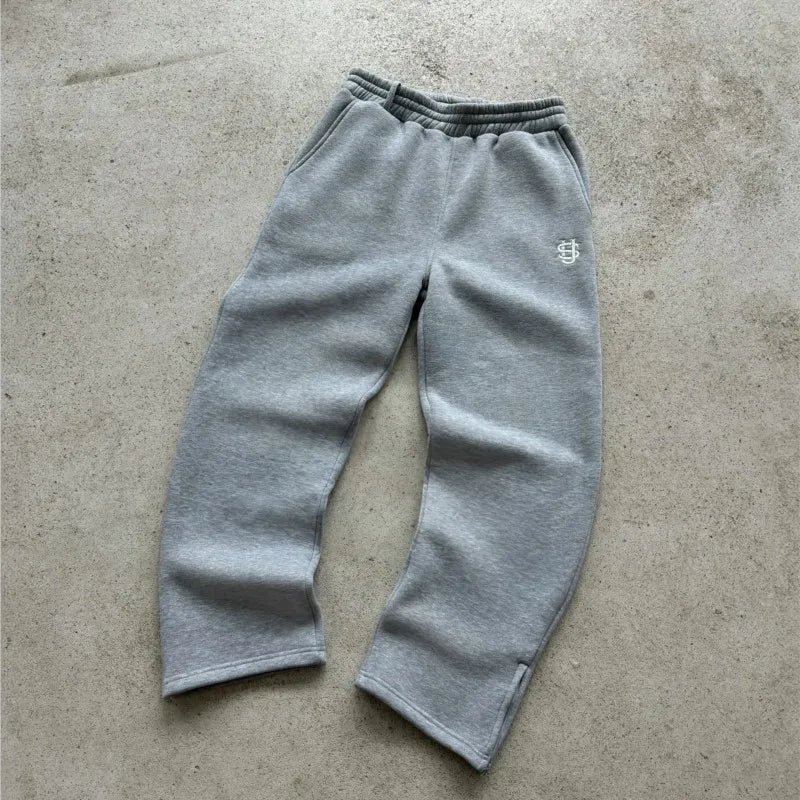 Y2K Baggy Cotton-Poly Pants