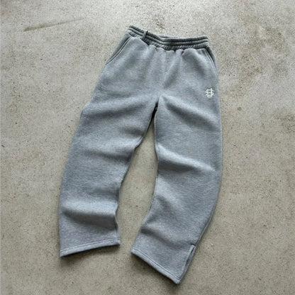 Y2K Baggy Cotton-Poly Pants