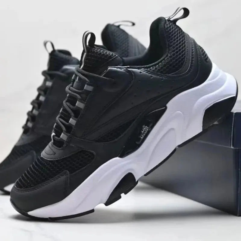 New High Quality B22 Mesh Breathable Shock Absorption Anti-Slip Lightweight Low Cut Unisex Casual Sports Shoes Summer Season Cot - Chicchar Fashion