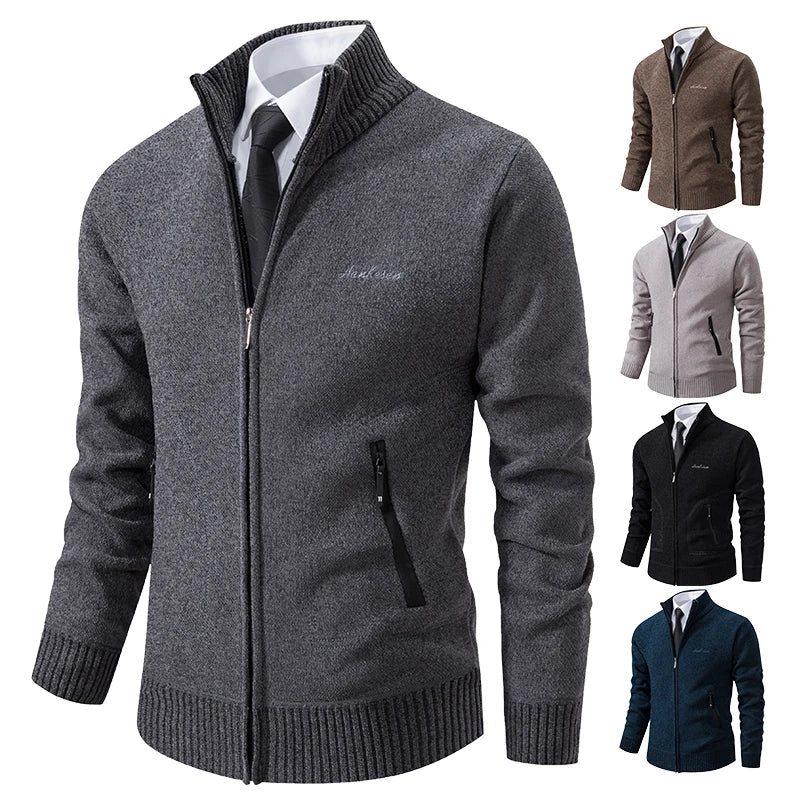 Men's Polyester Knit Cardigan Chicchar Fashion