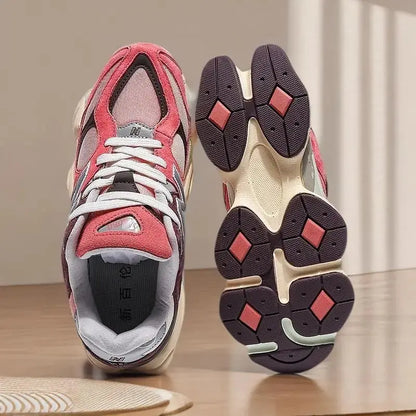 9060 Retro Running Shoes - Unisex Couple, Trendy Patchwork, Autumn/Winter Warm versatile - Chicchar Fashion