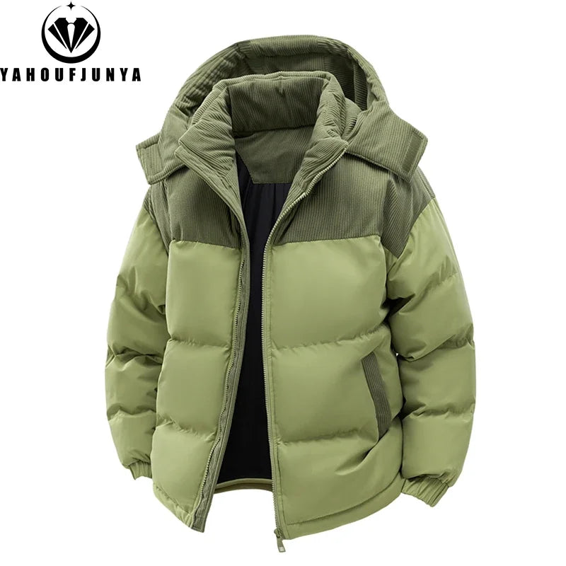 Men's Removable Hood Parka