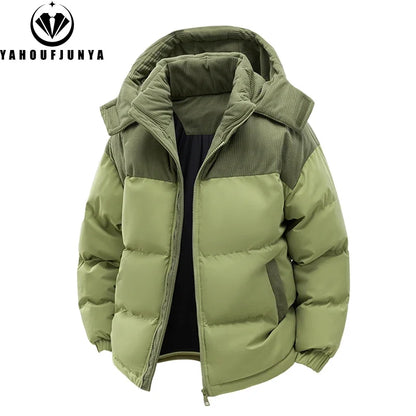 Men's Removable Hood Parka