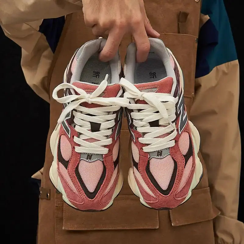 Lined WarmFashion chunky - sole casual shoes, trendy design, street eye - catching - Chicchar Fashion