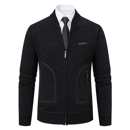 Men's Polyester Knit Cardigan Chicchar Fashion