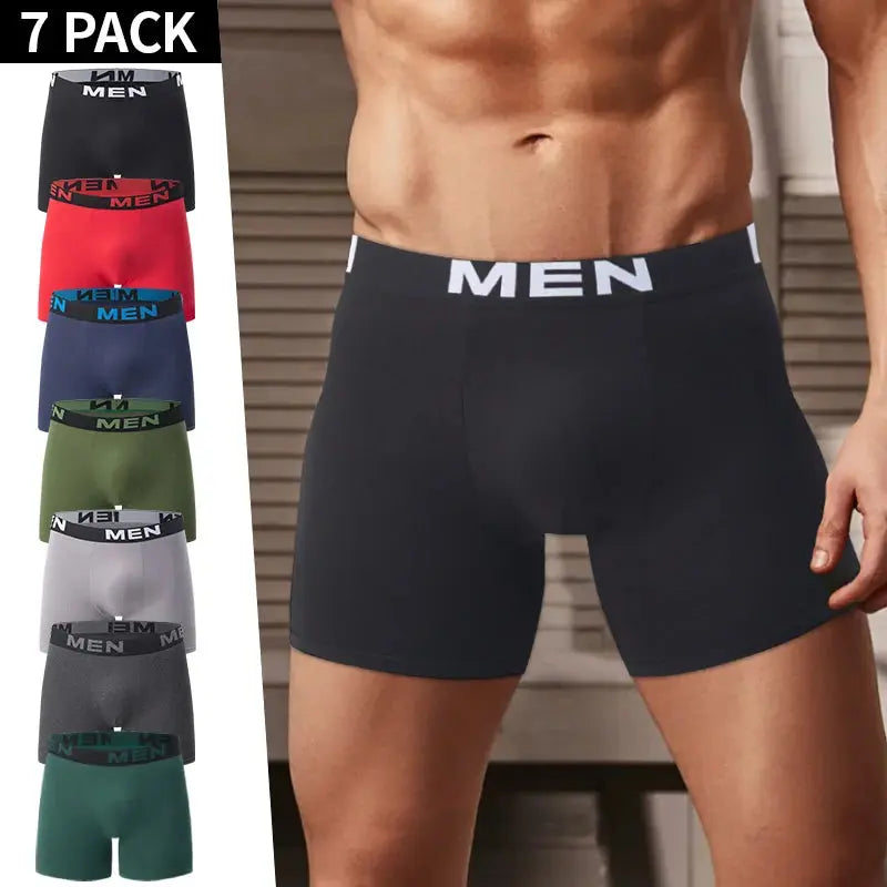 Men's Polyester Spandex Boxers Chicchar Fashion