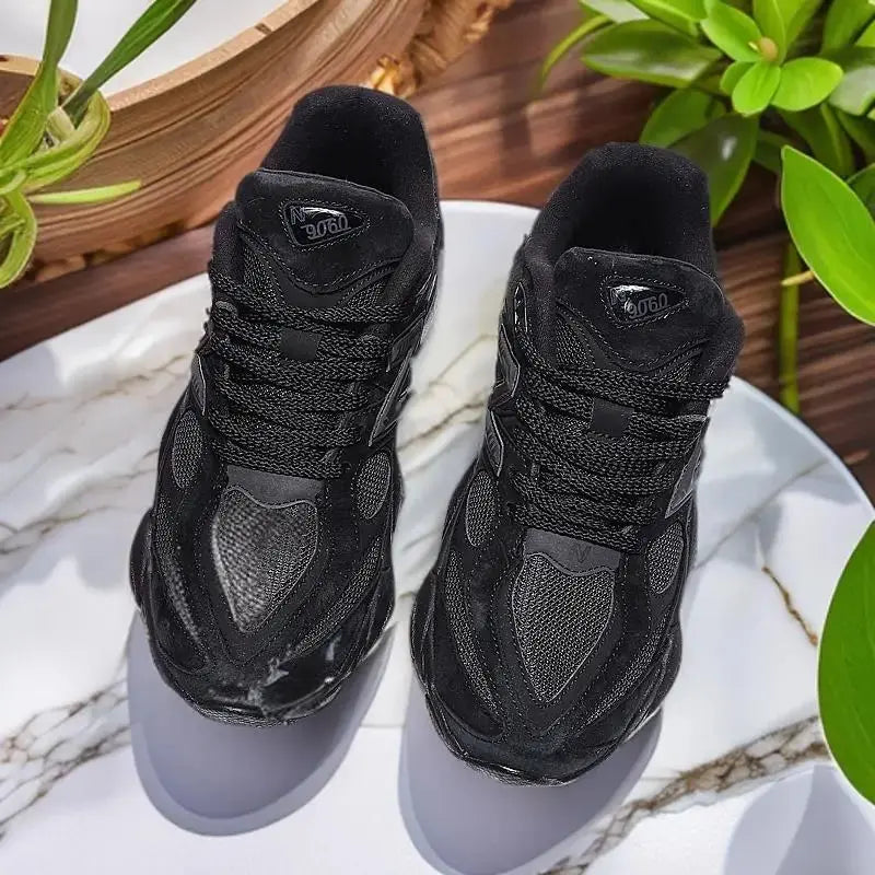 9060 New Unisex Small Elephant Hoof Shoes - Autumn & Winter, Versatile Retro Dad Style, Non-Slip Running Sneakers versatile - Chicchar Fashion