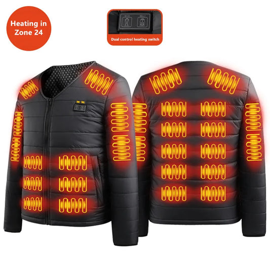 Men's USB Heated Cotton Jacket
