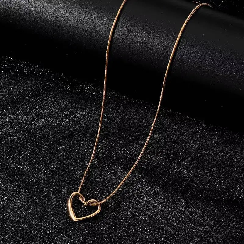 Heart Pendant Necklace - Chicchar Fashion