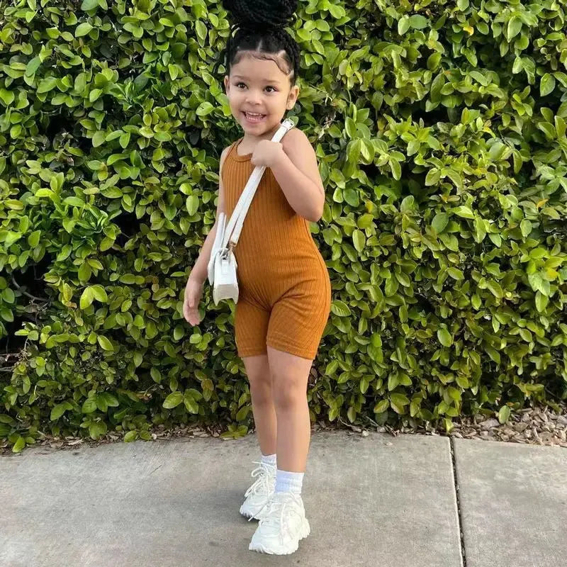 Cute Toddler Girl Jumpsuit - Chicchar Fashion